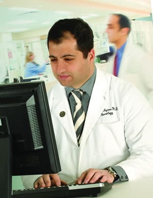 UAMS’ Salah Keyrouz, M.D., is medical director of the Arkansas SAVES telemedicine stroke program.