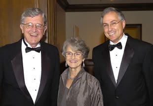 Chancellor Dodd Wilson along with his wife, Ginger, at the UAMS Cancer Institute Gala for Life 