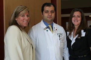 (l-r) UAMS’ Julie Hall-Barrow and Salah Keyrouz joined Marian Emr of the NIH to lead the Stroke Champions Conference.