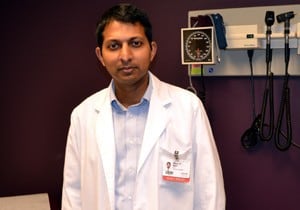 UAMS’ Bijay Nair, M.D., is leading a clinical trial of a promising new treatment for the most aggressive form of multiple myeloma