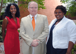 KL2 Scholar Awards from the UAMS Translational Research Institute will allow (L-R) Brooke E.E. Montgomery, Ph.D., M.P.H., Anthony Goudie, Ph.D., and Tiffany Haynes, Ph.D., to dedicate the next two years to their research projects.  