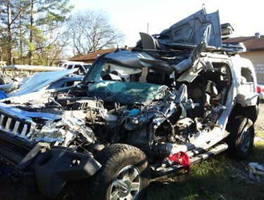 Amy Kizziar car wreck