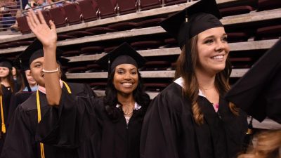 UAMS graduated 1,002 new health care professionals on Saturday.
