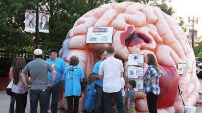Mega Brain Debuts at Strike Out Stroke Nights