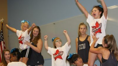 Special needs cheerleaders