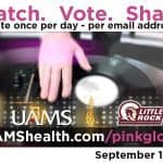 Vote for UAMS in the pink glove contest
