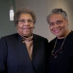 Ruth Davis (left) and her sister Eugenia Davis-Clements