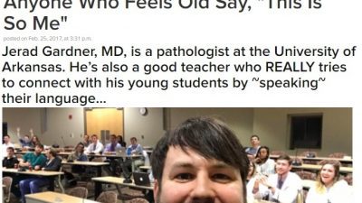 Screenshot of BuzzFeed article