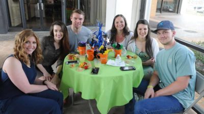 brunch attendees