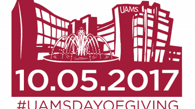 Gifts for the first-ever UAMS Day of Giving from more than 1,000 donors from 16 states, and from as far away as London. At least 186 separate areas of UAMS were earmarked by donors to receive funds.