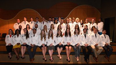 The Physician Assistant Class of 2020 was awarded their white coats during a May 25 ceremony.
