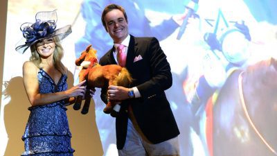 KATV Channel 7 news anchors Alyson Courtney and Chris Kane were the emcees of this year's event, which raised $60,000 for UAMS programs.