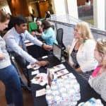 Faculty members were able to browse more than 30 booths showcasing various services available at UAMS.