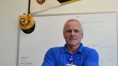 Arny Ferrando, Ph.D., recently received a $2.1 million grant from the Department of Defense to determine the best nutrition for military personnel in combat. Ferrando is a graduate of the U.S. Military Academy at West Point, New York.