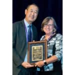 Ruth Thomas, M.D., is the first recipient of the American Orthopaedic Foot & Ankle Society's Women's Leadership Award. (Photo courtesy of American Orthopaedic Foot & Ankle Society)