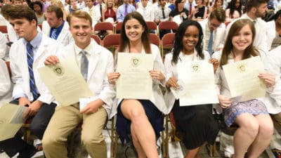 Group shot of UAMS College of Medicine students