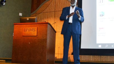 The Rev. Johnny Smith talks about the faith community and attitudes toward illness and health.