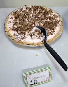 Myia Williams' Millionaire Pie, with its graham cracker crust and a filling made of pineapples, cherries, whipped cream and condensed milk, won top honors at the bake-off.