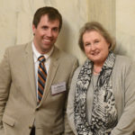 Lawrence O'Malley and Jo Smith at the Arkansas State Capitol.