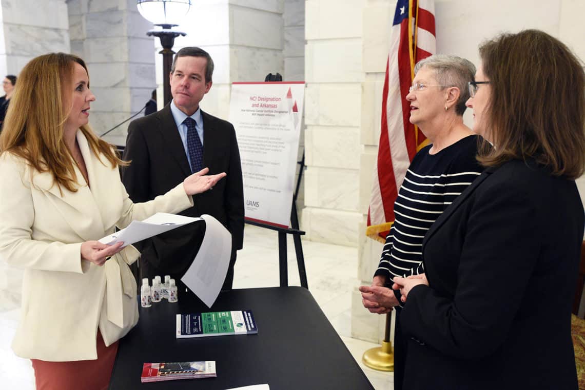 UAMS Day at the Capitol Highlights Programs, Offers Health Screenings