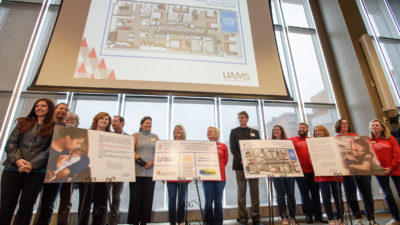In a partnership between UAMS and Ronald McDonald House Charities of Arkansas, a space in the NICU will provide a home-away-from-home are for families.