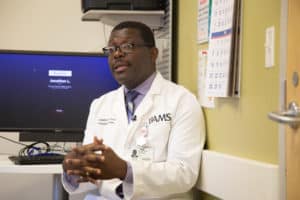 Jonathan Laryea, M.D. is a board-certified colorectal surgeon at UAMS.