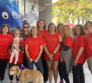 Team UAMS at the March of Dimes' March for Babies on April 6.