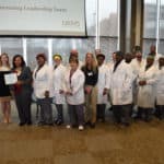 The Sterile Processing Department received the Team Impact Award during the Awards of Excellence Ceremony on May 22. The department includes about 120 employees who ensure instruments needed for surgeries and procedures are sterile, safe and in working order.