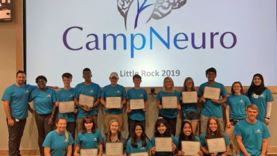 Group shot of CampNeuro participants