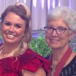 UAMS College of Nursing's Sara Jones, Ph.D., and professional mentor Susie Adams, Ph.D., of Vanderbilt School of Nursing, attending the ceremony at which Jones was inducted as a Fellow in the American Academy of Nurse Practitioners.
