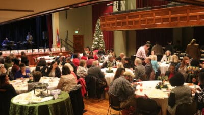 The Community Partner Celebration drew more than 100 attendees.