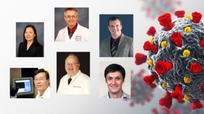 Collage of COVID Research Awardees