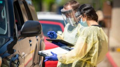UAMS has established several mobile screening events, like this one in Forrest City.