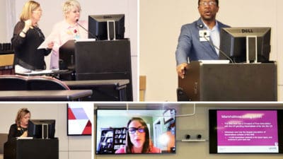In two half-day sessions over two days, several speakers made online, live presentations during the POWER annual meeting in late April.