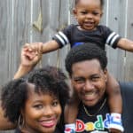 Phillip Sanders, right, with his wife and young son, has been cured of sickle cell disease as a patient at UAMS Adult Sickle Cell Clinical Program and Johns Hopkins in Baltimore.