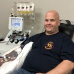 After overcoming COVID-19,John Fulbright donates blood plasma to a UAMS-led effort to find uses for it treating the ongoing pandemic.