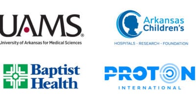 Proton ACH Baptist UAMS logos