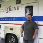 John Jansky, 27, credits the quick responses of the UAMS IDHI Stroke Program and Vital Link EMS of Izard County for his quick recovery from a stroke.