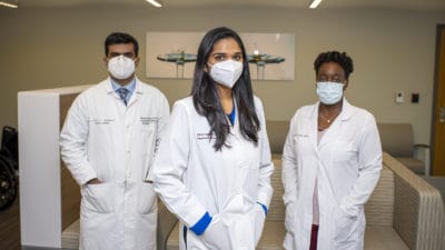 Group photo of neurology doctors