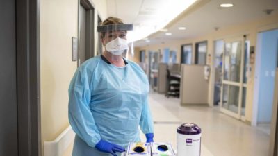 Nurse in PPE