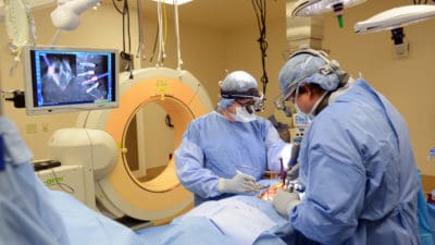 Spine Surgery, as well as Hip and Knee Replacement Surgery, were both noted as Blue Distinction Plus programs by Arkansas Blue Cross Blue Shield.