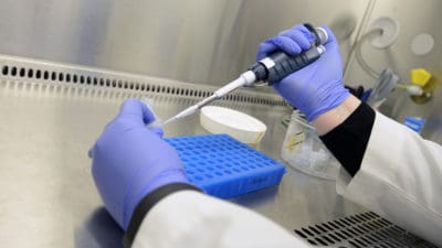 cancer research lab
