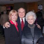 From left, Jean Maier Dean and John Blakney with the late Eleanor Karam. Karam's estate gift will help advance clinical care, research and education for older Arkansans.