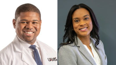Johnathan Goree, M.D., and Ayoola Carleton