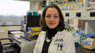 Isabelle Racine Miousse, Ph.D., is studying the role of a common nutrient in cancer in cancer treatment.