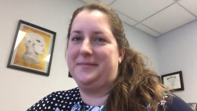 Tara Johnson, M.D., discusses a study on identifying early signs of neurodevelopmental disabilities in some children.