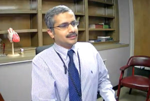 Srikanth Vallurupalli, M.D., discusses findings indicating that some patients with a form of cardiomyopathy show improvement.