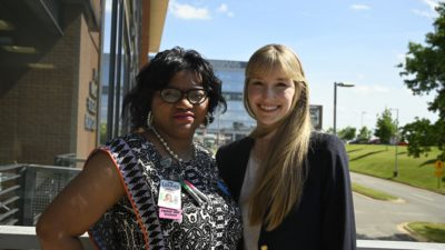 Vivian White and Rachel Pascoe
