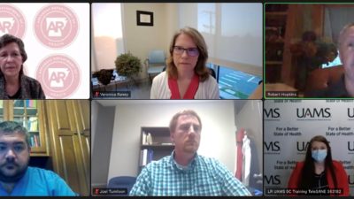 A recent virtual panel hosted by the UAMS Institute for Digital Health & Innovation and the Arkansas Department of Health featured health care experts answering COVID-19-related questions regarding children and adolescents and drew nearly 300 attendees.