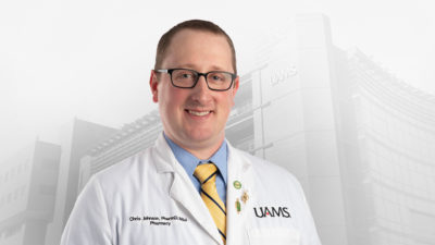 Christopher Johnson, Pharm.D., M.Ed., an assistant professor for the UAMS College of Pharmacy, has been elected as a member-at-large on the executive committee for the Academy of Pharmacy Practice and Management.